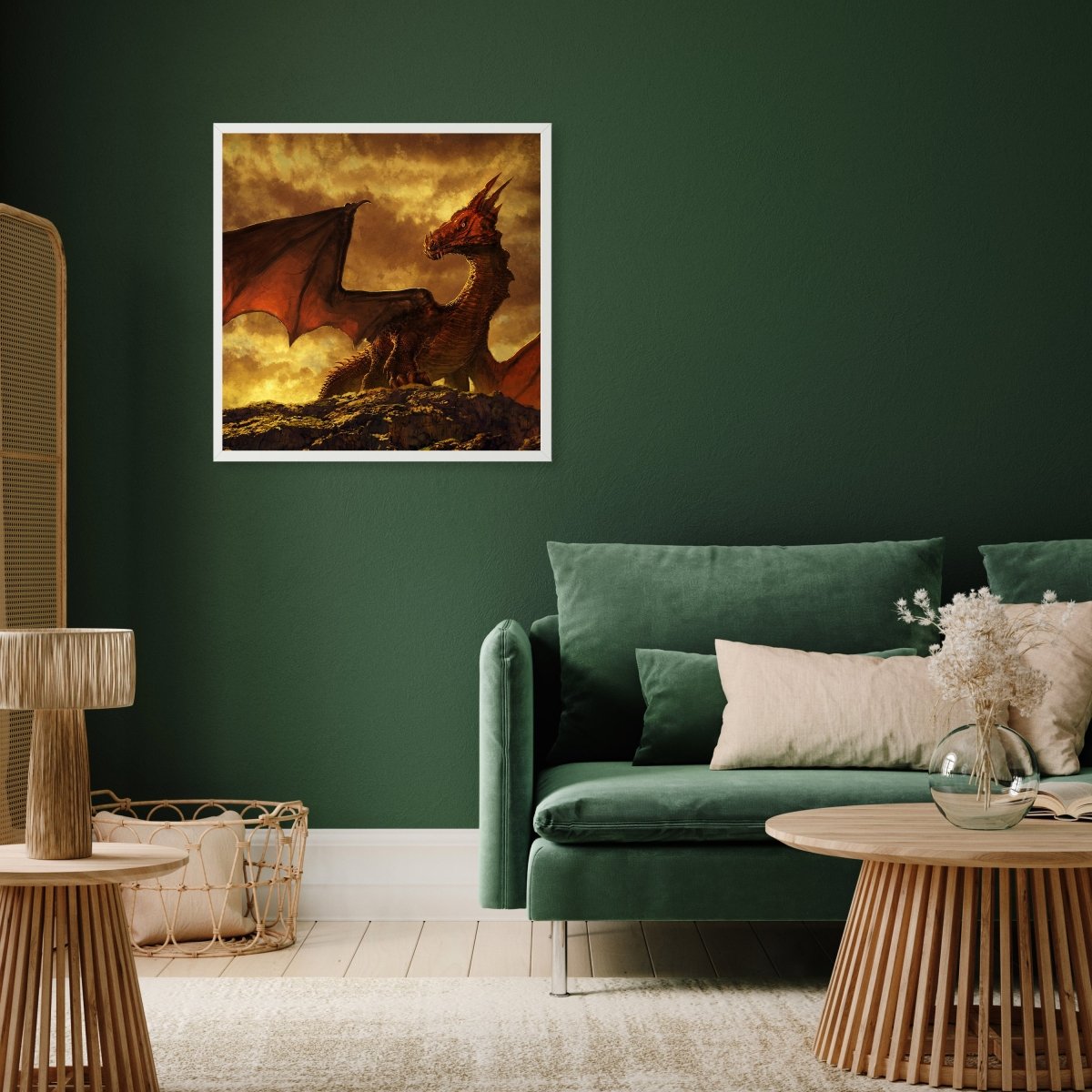 wandmotiv24 Poster, Poster - Malerei, Drache, Fantasy - M0244 - Bild 5 wandmotiv24 Poster, Poster - Malerei, Drache, Fantasy - M0244 - Bild 5