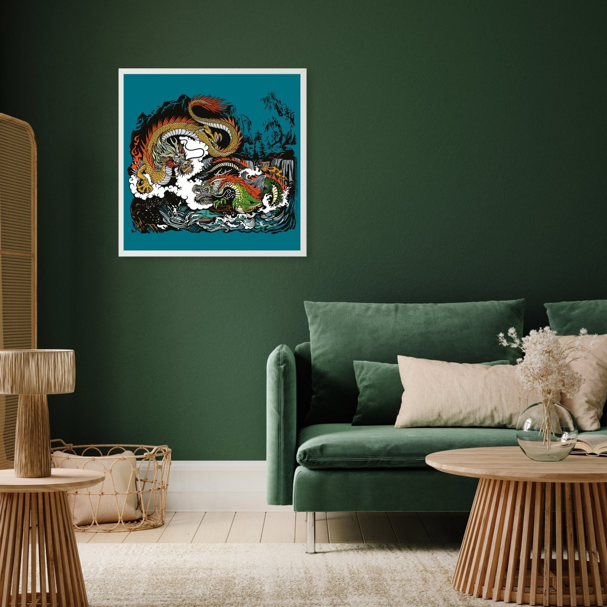 wandmotiv24 Poster, Poster - Drache, Wasser, Japan - M0247 - Bild 5 wandmotiv24 Poster, Poster - Drache, Wasser, Japan - M0247 - Bild 5