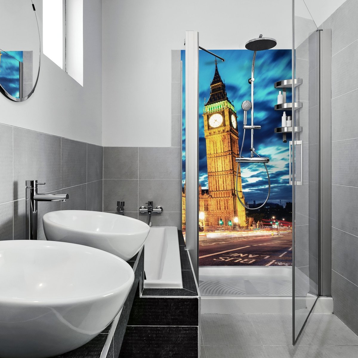 Duschwand Big Ben London M0248 entdecken - Bild 1 Duschwand Big Ben London M0248 entdecken - Bild 1