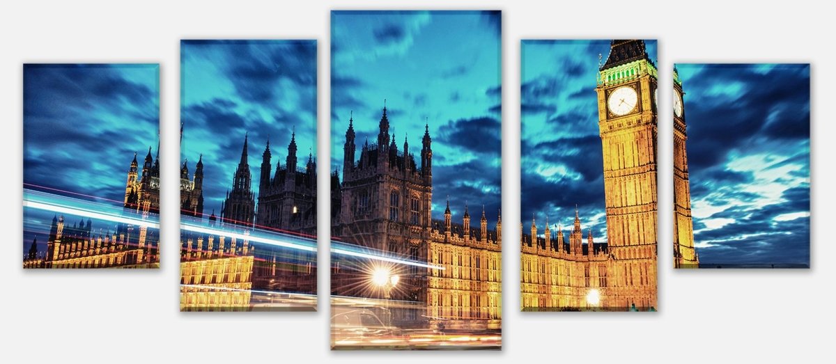 Leinwandbild Mehrteiler Big Ben London M0248 entdecken - Bild 1 Leinwandbild Mehrteiler Big Ben London M0248 entdecken - Bild 1