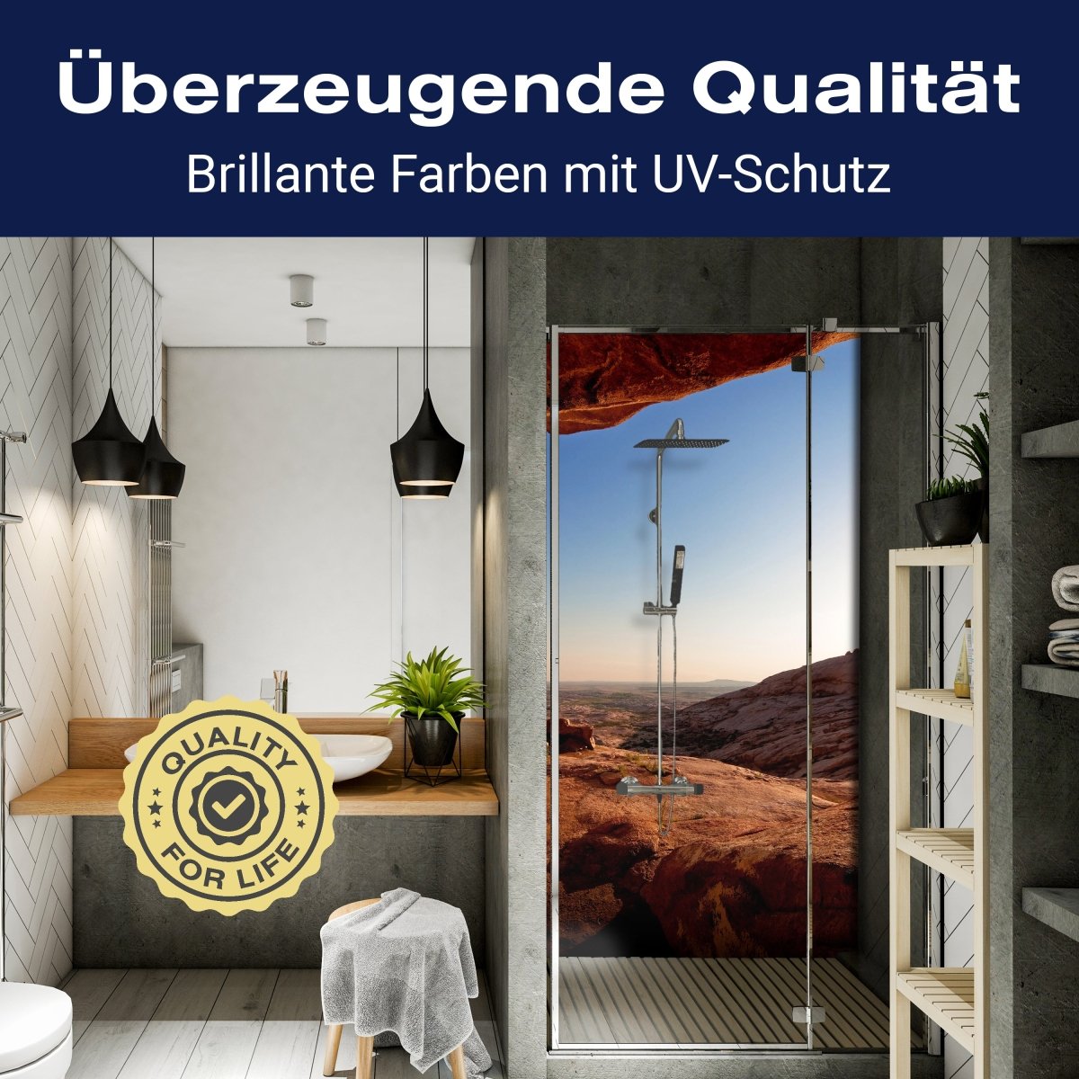 Duschwand Desert Mountains Amerika M0251 entdecken - Bild 2 Duschwand Desert Mountains Amerika M0251 entdecken - Bild 2