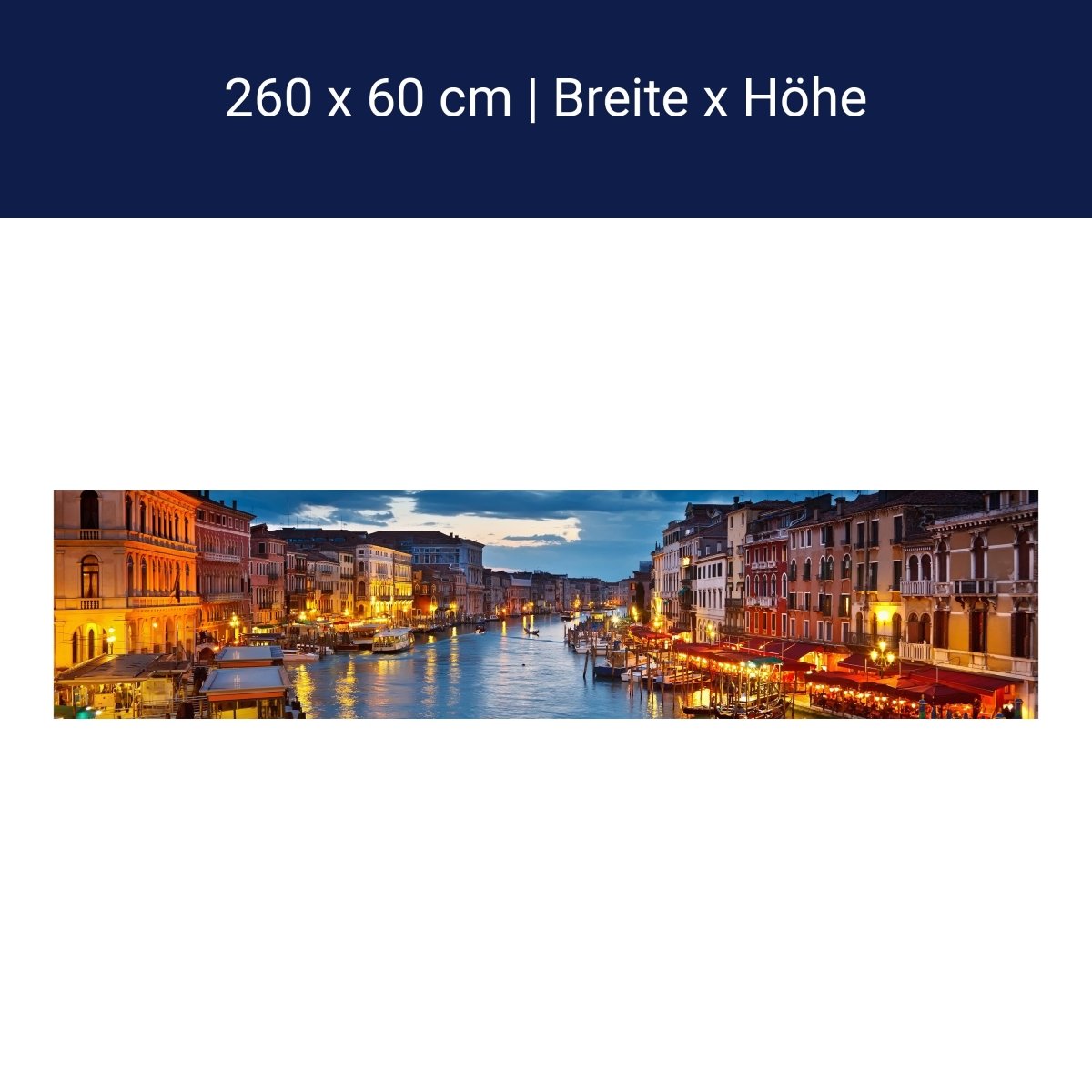 Küchenrückwand Canale Grande Venedig M0252 Küchenrückwand Canale Grande Venedig M0252