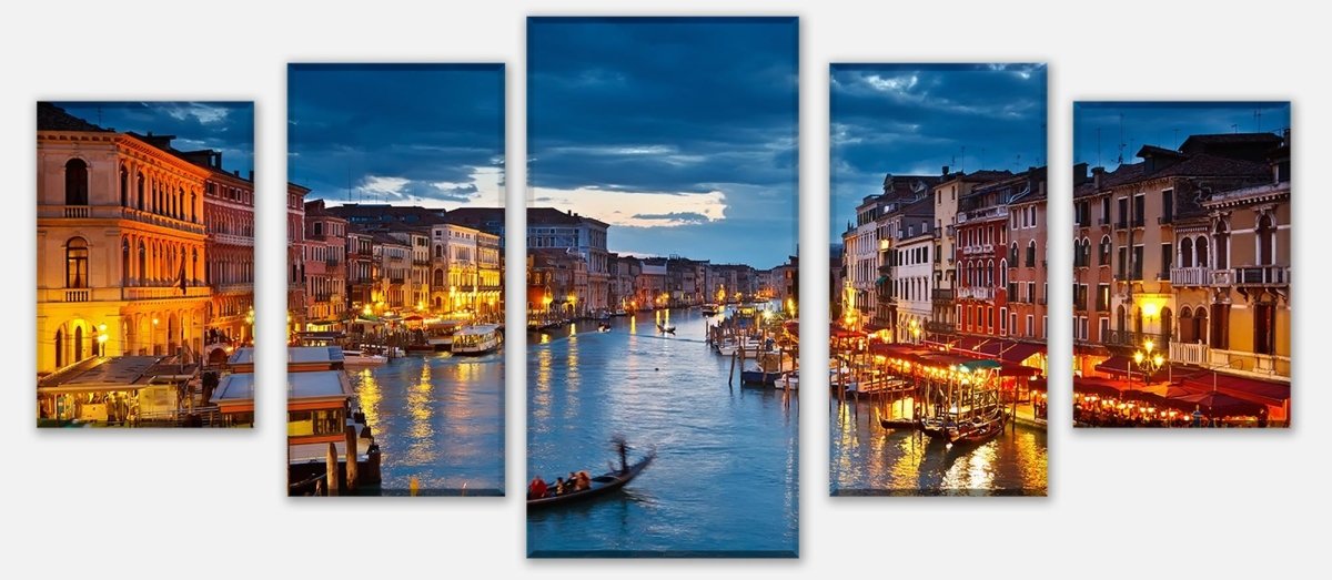 Leinwandbild Mehrteiler Canale Grande Venedig M0252 entdecken - Bild 1 Leinwandbild Mehrteiler Canale Grande Venedig M0252 entdecken - Bild 1