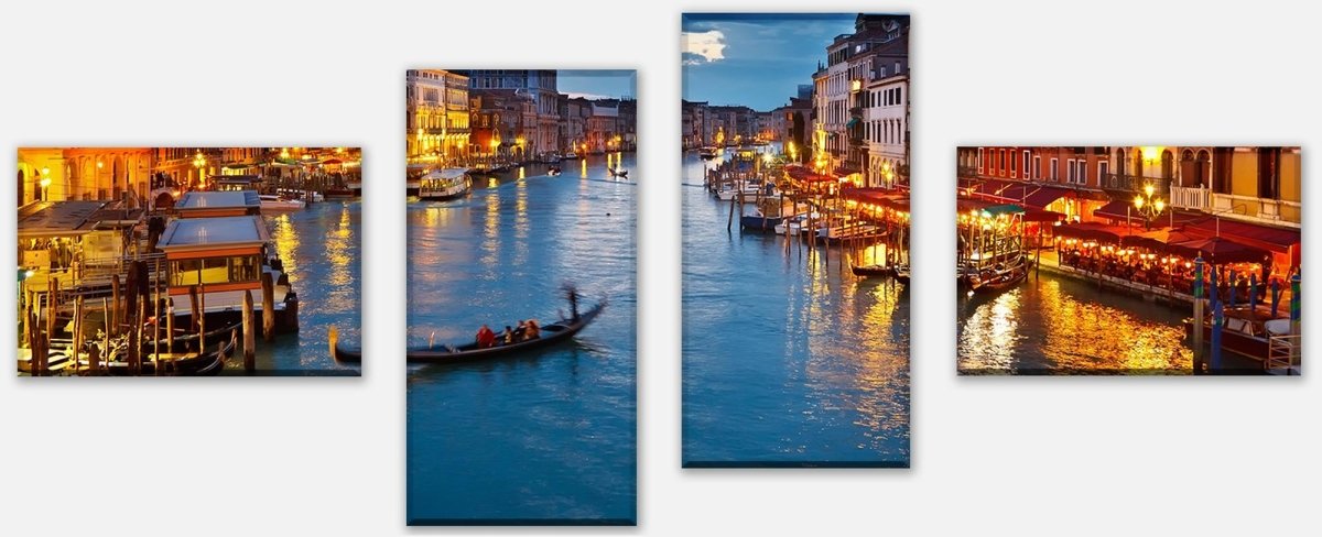 Leinwandbild Mehrteiler Canale Grande Venedig M0252 Leinwandbild Mehrteiler Canale Grande Venedig M0252
