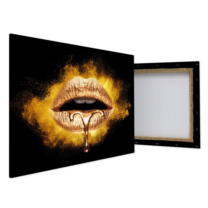 Leinwandbild Frauenlippen, Querformat M0255 kaufen - Bild 4 Leinwandbild Frauenlippen, Querformat M0255 kaufen - Bild 4