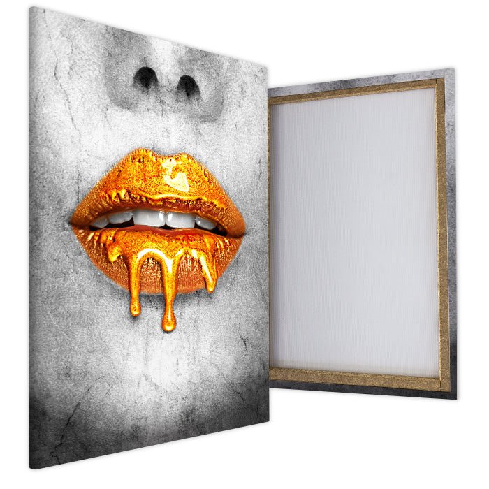 Leinwandbild Frauenlippen, Hochformat M0257 kaufen - Bild 4 Leinwandbild Frauenlippen, Hochformat M0257 kaufen - Bild 4
