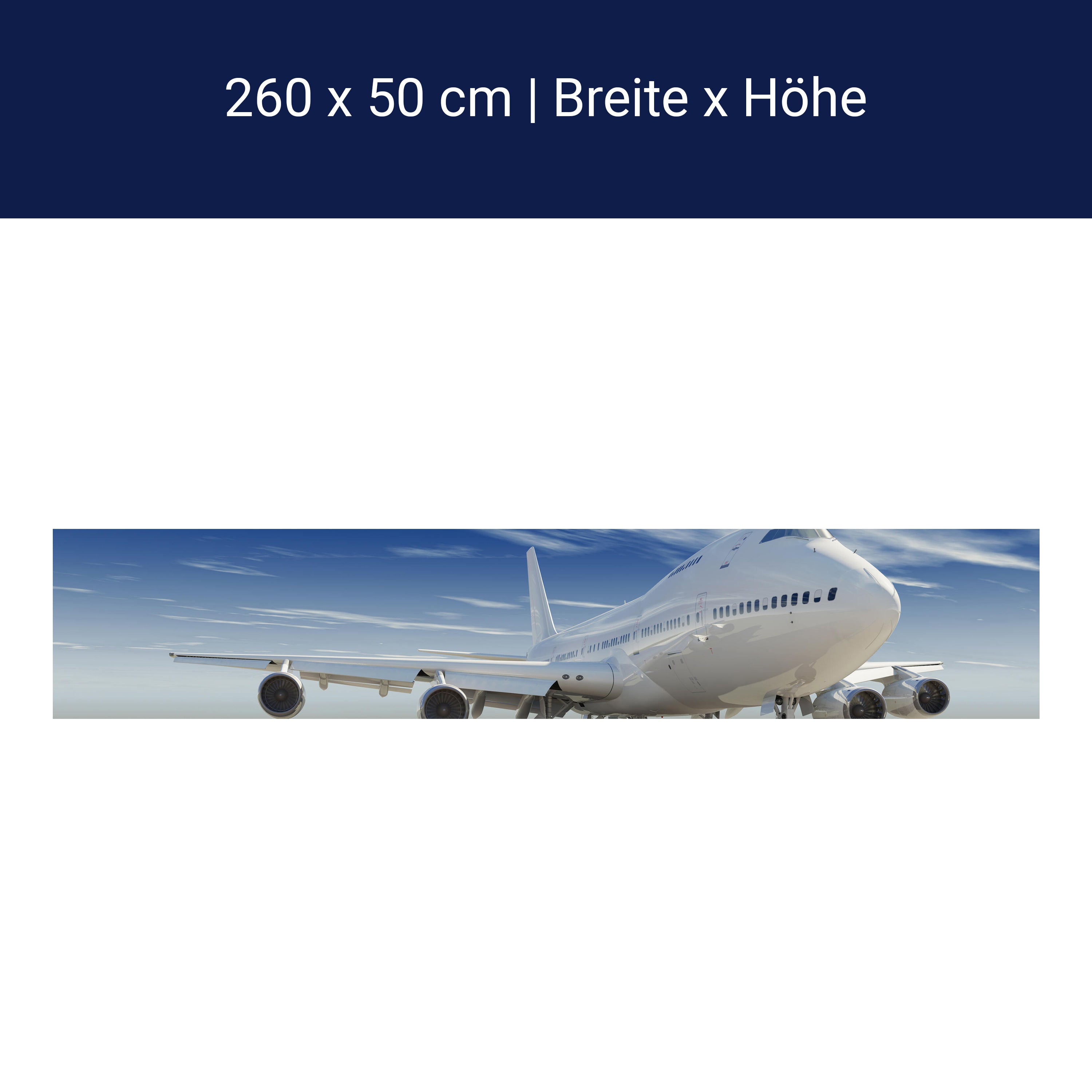 Küchenrückwand Startendes Flugzeug M0259 Küchenrückwand Startendes Flugzeug M0259