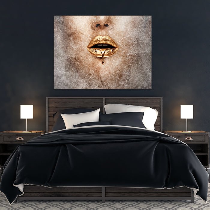 Leinwandbild Frauenlippen, Querformat M0259 kaufen - Bild 3 Leinwandbild Frauenlippen, Querformat M0259 kaufen - Bild 3