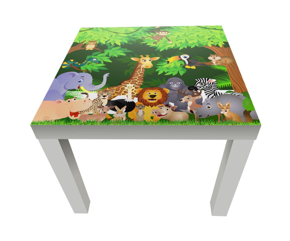 Beistelltisch Urwaldparty Kinder M0260 entdecken - Bild 1 Beistelltisch Urwaldparty Kinder M0260 entdecken - Bild 1