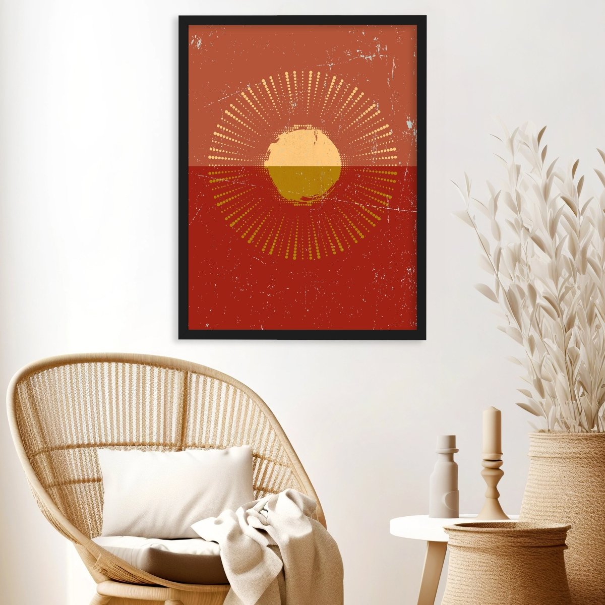 wandmotiv24 Poster, Poster - Sonne, Minimalismus - M0265 - Bild 3 wandmotiv24 Poster, Poster - Sonne, Minimalismus - M0265 - Bild 3