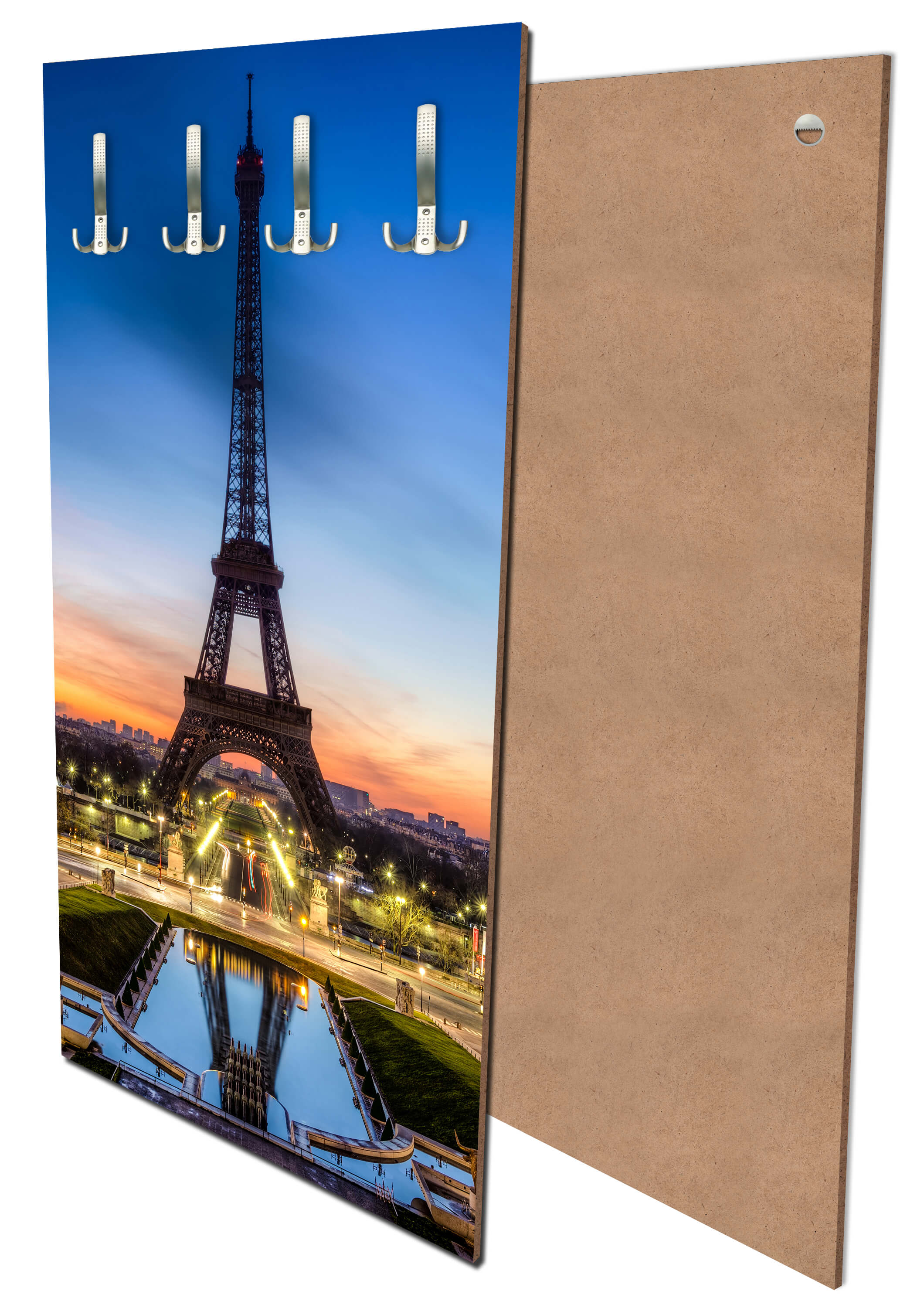 Garderobe Eiffelturm bei Nacht Frankreich M0266 entdecken - Bild 1 Garderobe Eiffelturm bei Nacht Frankreich M0266 entdecken - Bild 1