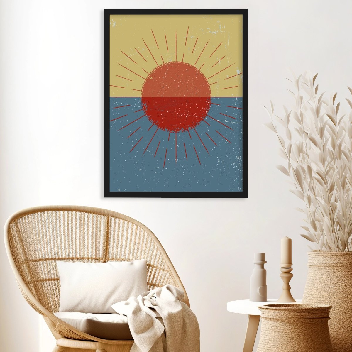 wandmotiv24 Poster, Poster - Sonne, Minimalismus - M0267 - Bild 3 wandmotiv24 Poster, Poster - Sonne, Minimalismus - M0267 - Bild 3