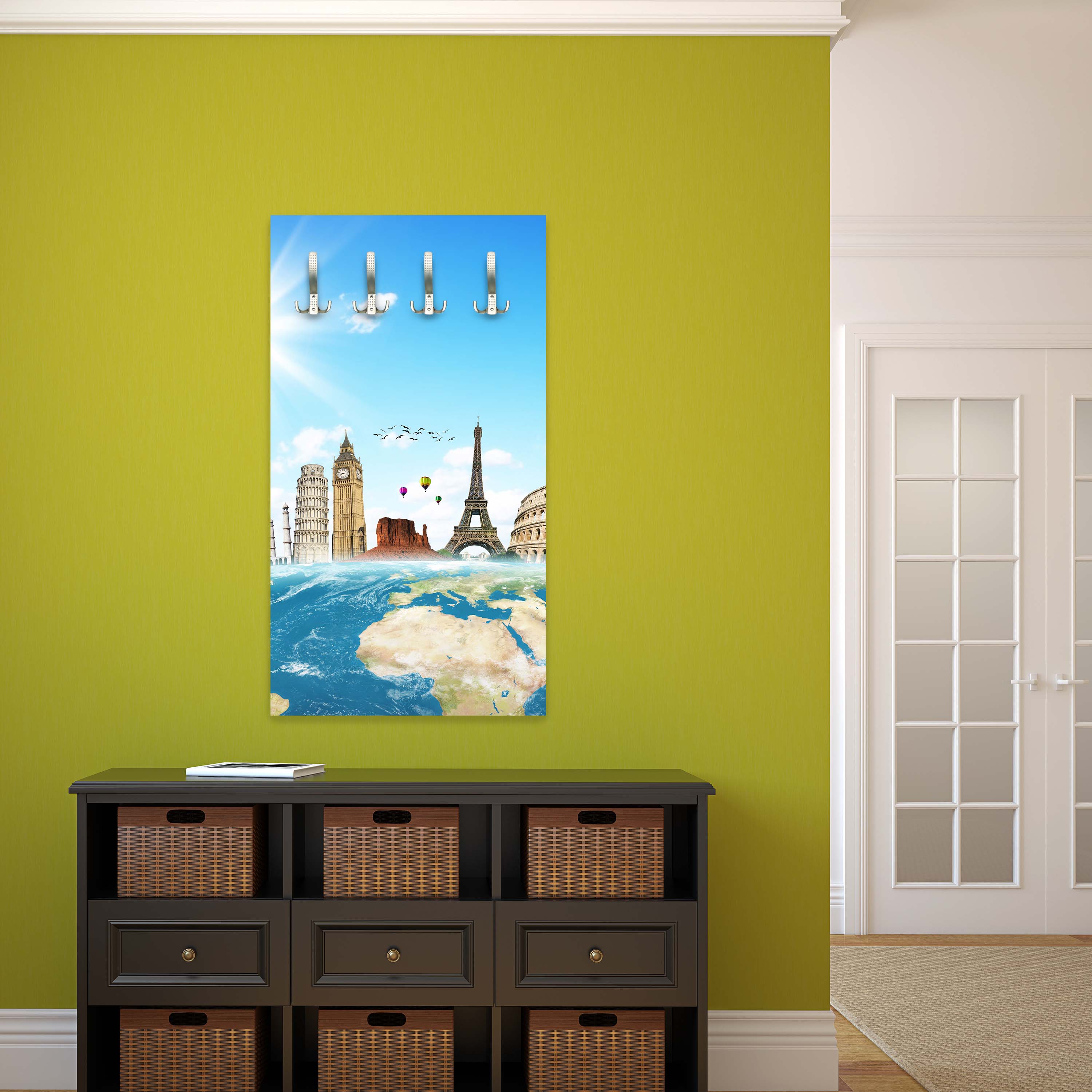 Garderobe Weltreise Erde M0268 entdecken - Bild 2 Garderobe Weltreise Erde M0268 entdecken - Bild 2