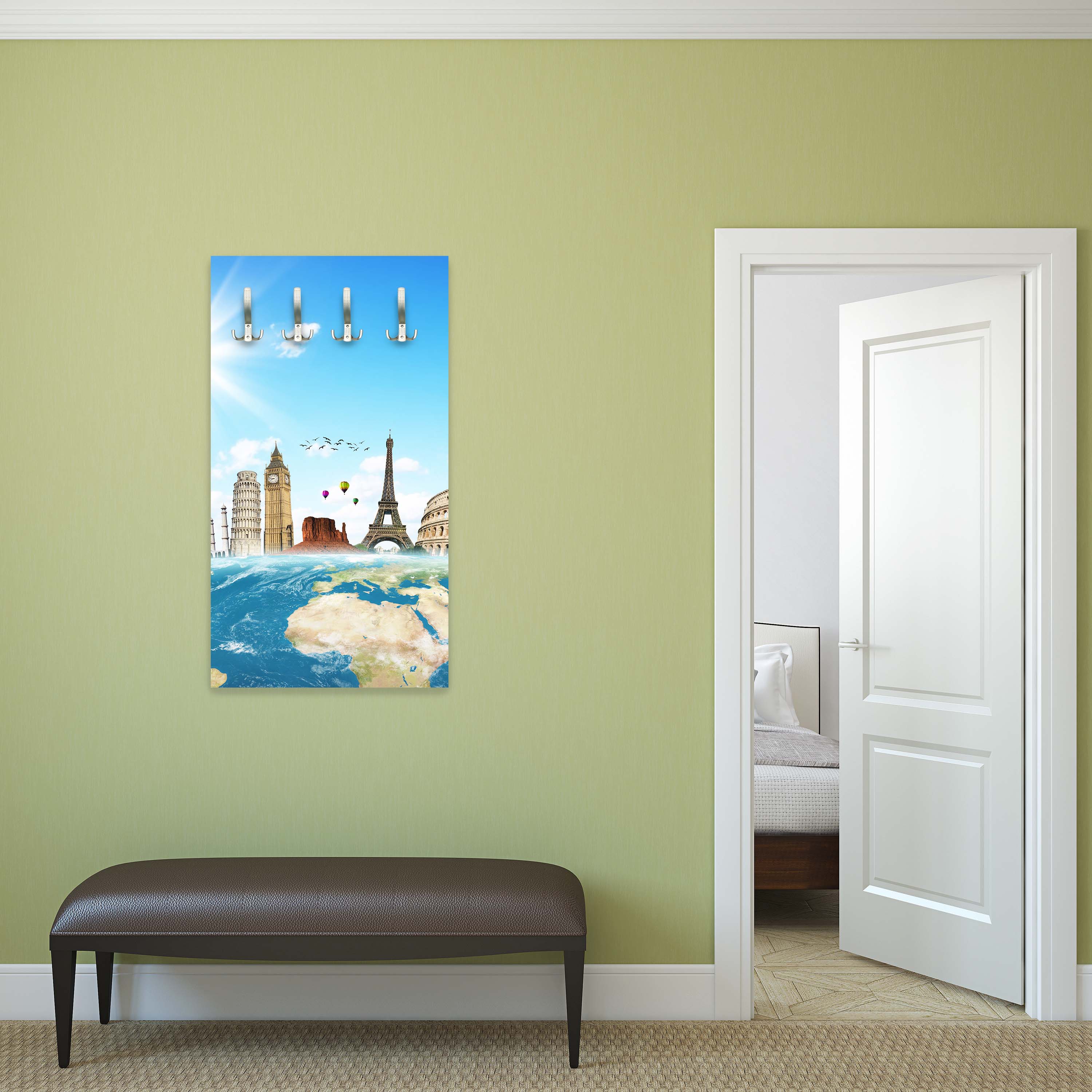 Garderobe Weltreise Erde M0268 entdecken - Bild 5 Garderobe Weltreise Erde M0268 entdecken - Bild 5