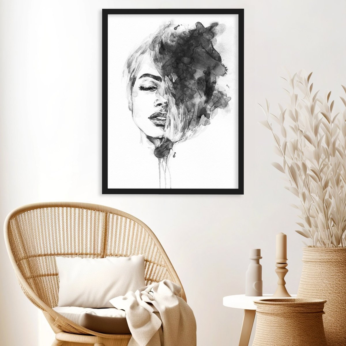 wandmotiv24 Poster, Poster - Frau, Malerei, Kunst - M0269 - Bild 3 wandmotiv24 Poster, Poster - Frau, Malerei, Kunst - M0269 - Bild 3