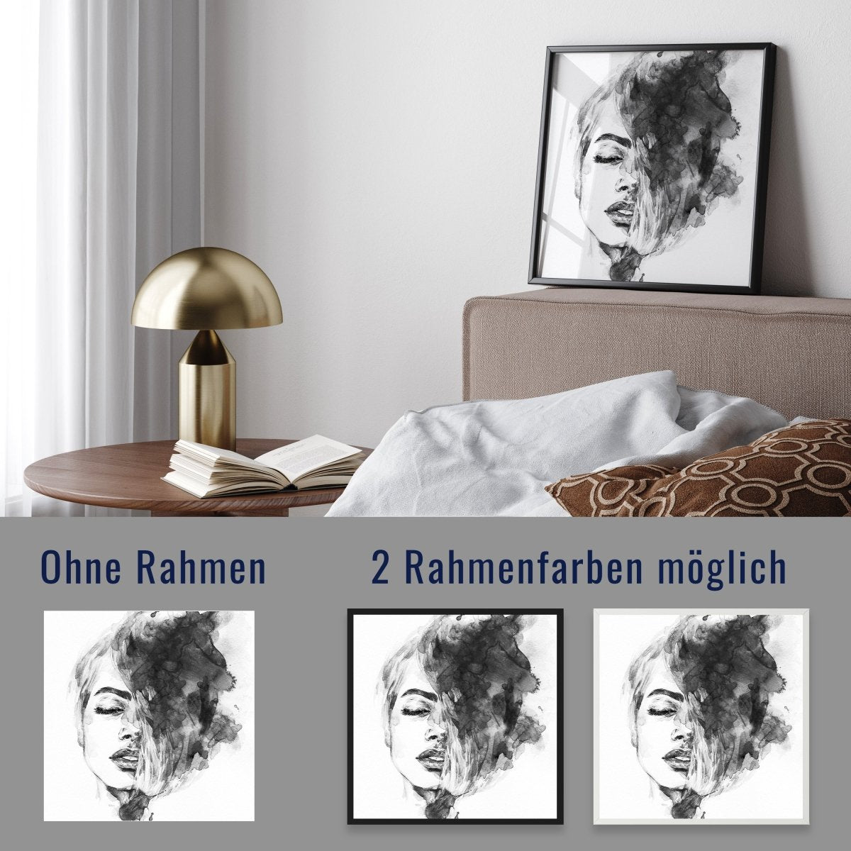 wandmotiv24 Poster, Poster - Frau, Malerei, Kunst - M0269 - Bild 4 wandmotiv24 Poster, Poster - Frau, Malerei, Kunst - M0269 - Bild 4