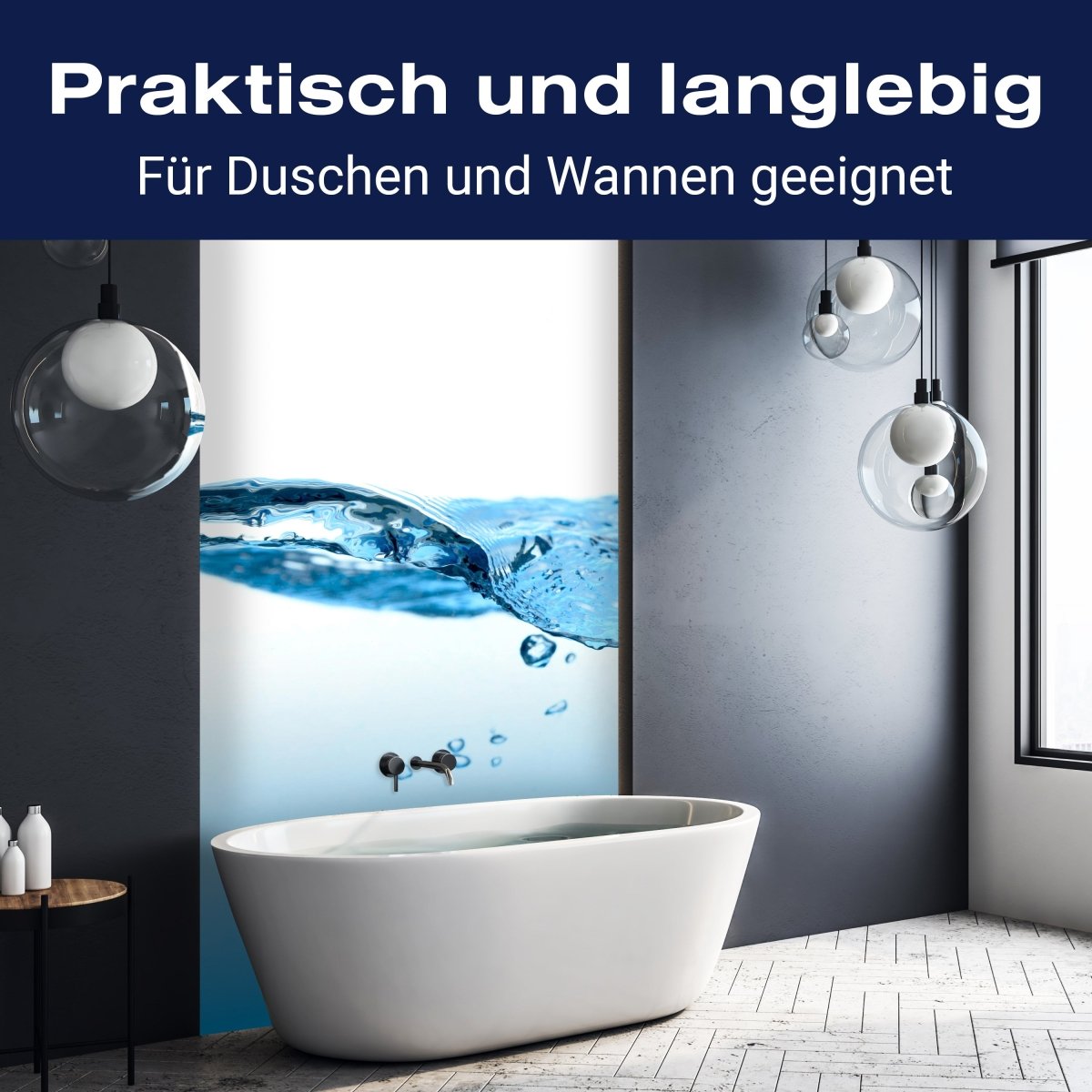 Duschwand Wasseroberfläche Natur M0270 entdecken - Bild 3 Duschwand Wasseroberfläche Natur M0270 entdecken - Bild 3