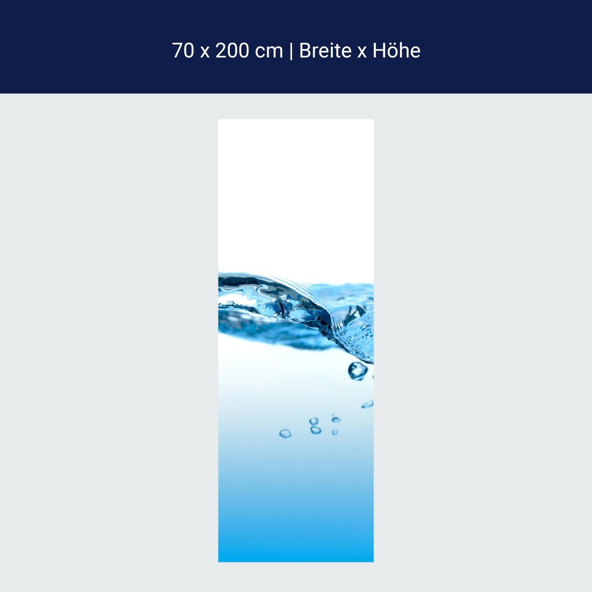 Duschwand Wasseroberfläche Natur M0270 Duschwand Wasseroberfläche Natur M0270