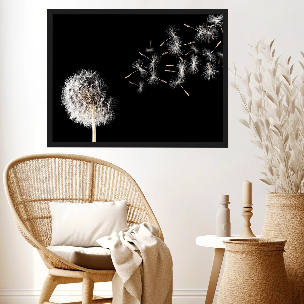 wandmotiv24 Poster, Poster - Pusteblume, Natur, schwarz - M0271 - Bild 3 wandmotiv24 Poster, Poster - Pusteblume, Natur, schwarz - M0271 - Bild 3