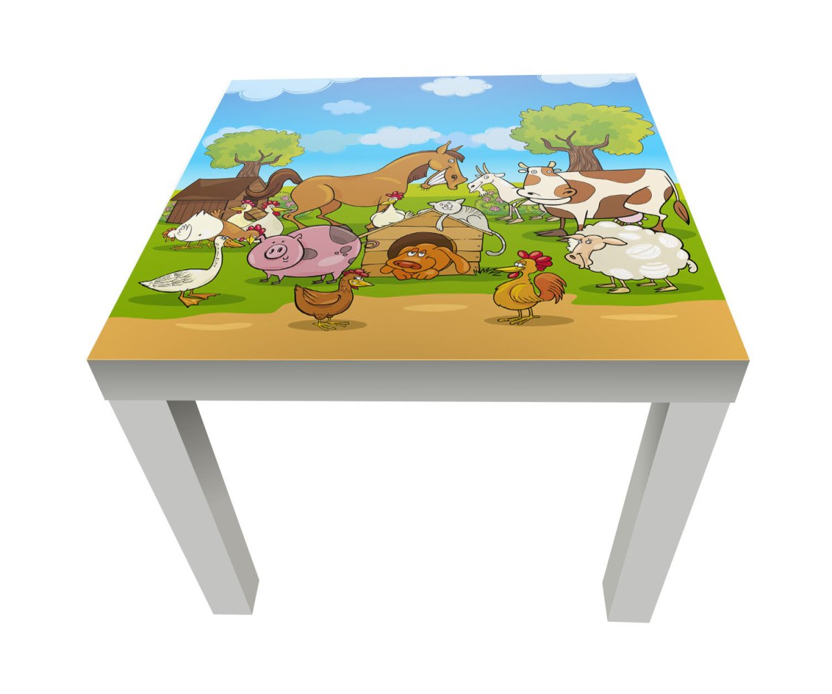 Beistelltisch Verrückter Bauernhof Kinder M0274 entdecken - Bild 1 Beistelltisch Verrückter Bauernhof Kinder M0274 entdecken - Bild 1