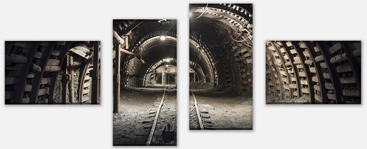 Leinwandbild Mehrteiler Kohlebergwerk M0277 Leinwandbild Mehrteiler Kohlebergwerk M0277
