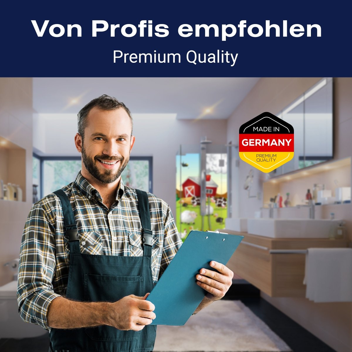 Duschwand Auf dem Land M0280 entdecken - Bild 5 Duschwand Auf dem Land M0280 entdecken - Bild 5