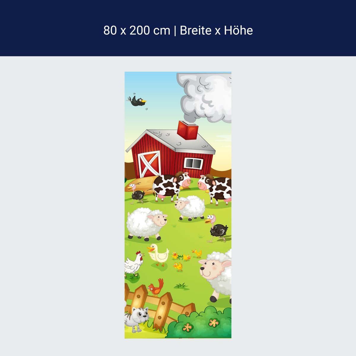 Duschwand Auf dem Land M0280 Duschwand Auf dem Land M0280