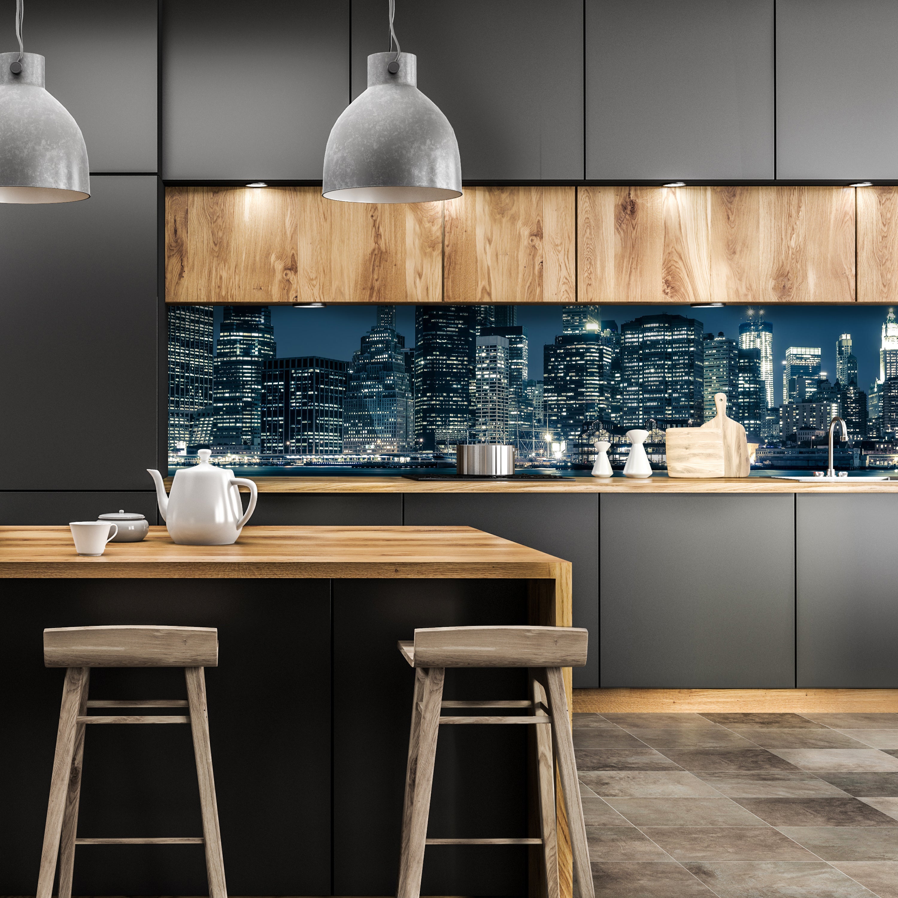 Küchenrückwand New York City M0282 entdecken - Bild 1 Küchenrückwand New York City M0282 entdecken - Bild 1