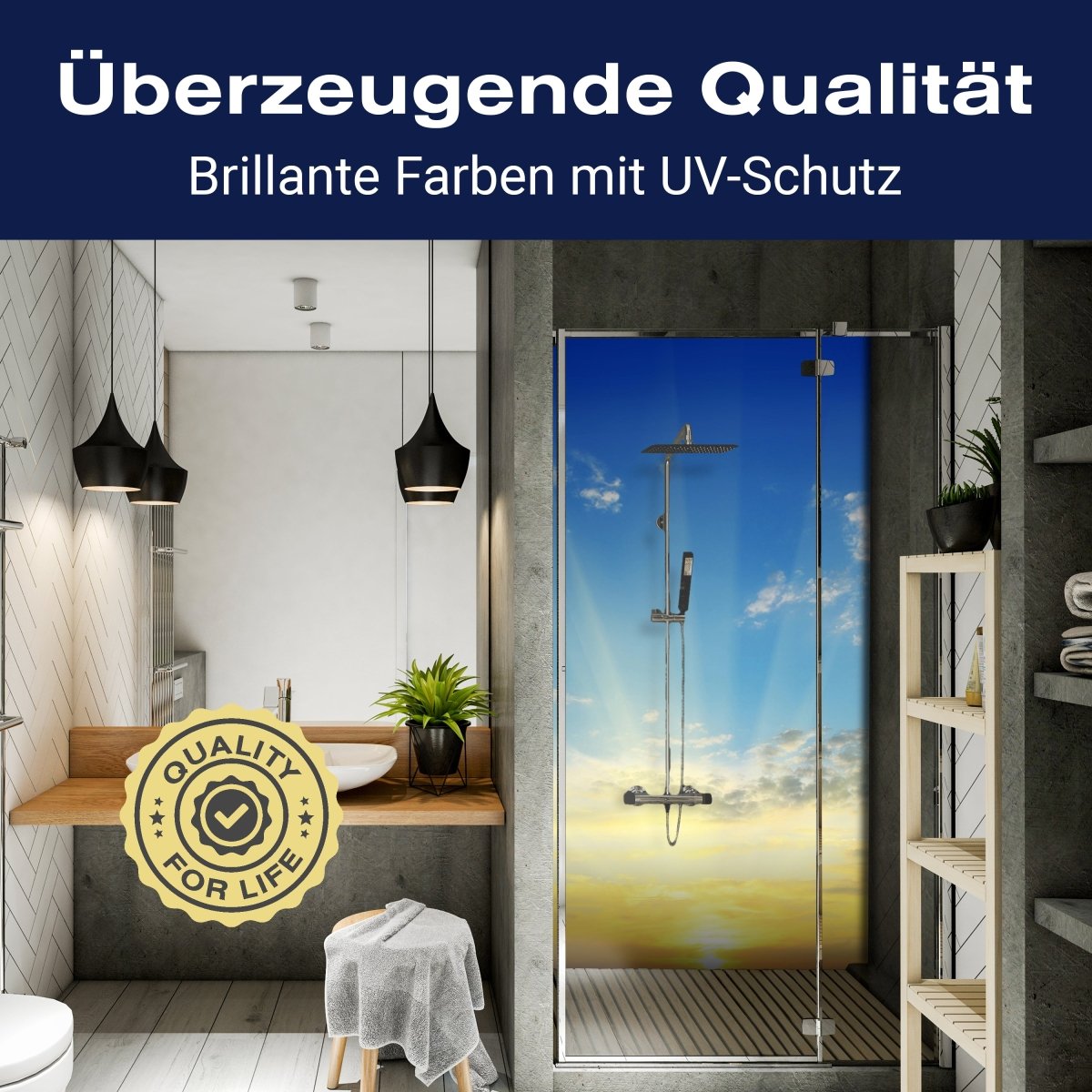 Duschwand Sonnenaufgang Natur M0283 entdecken - Bild 2 Duschwand Sonnenaufgang Natur M0283 entdecken - Bild 2