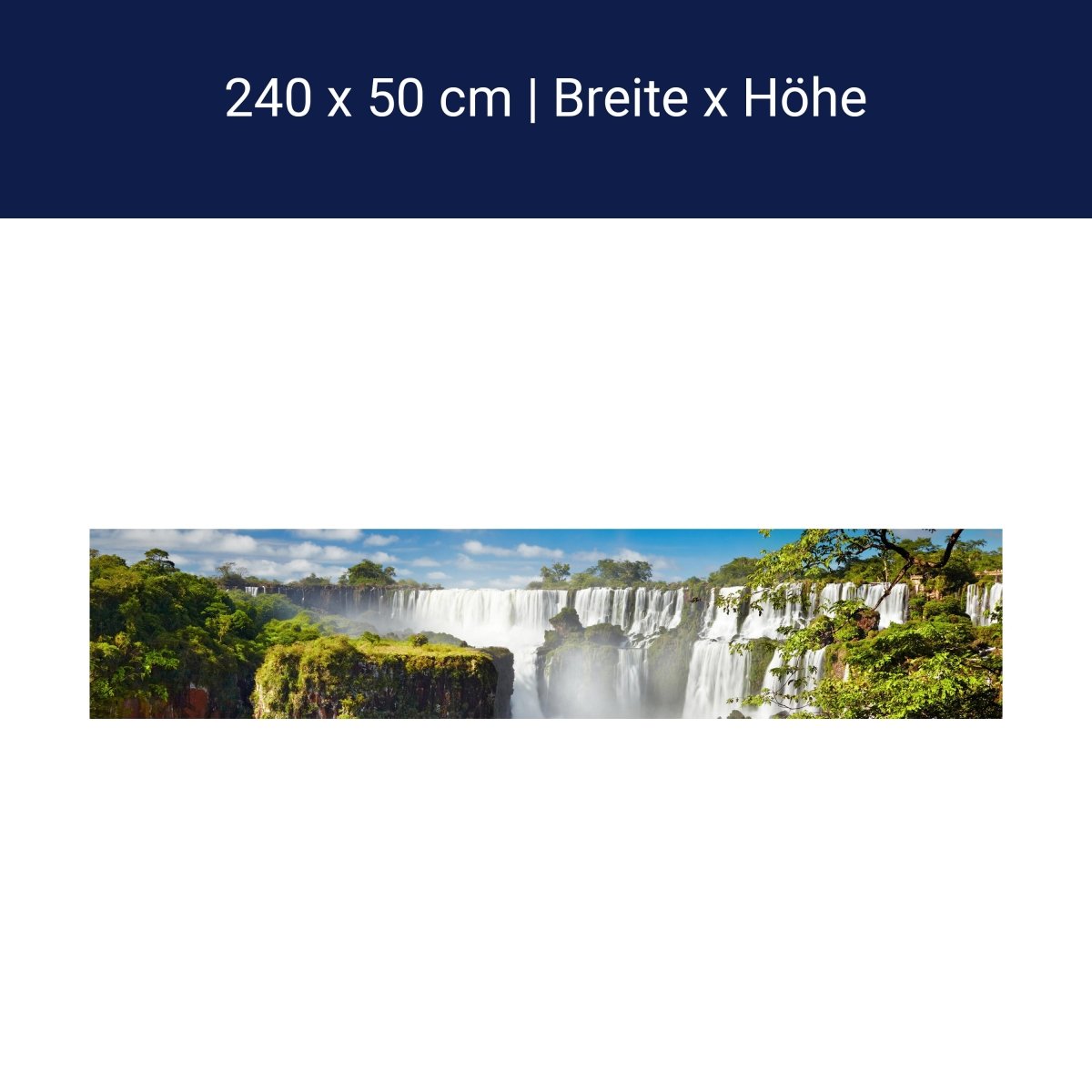 Küchenrückwand Iguazzu Falls Argentinien M0284 Küchenrückwand Iguazzu Falls Argentinien M0284