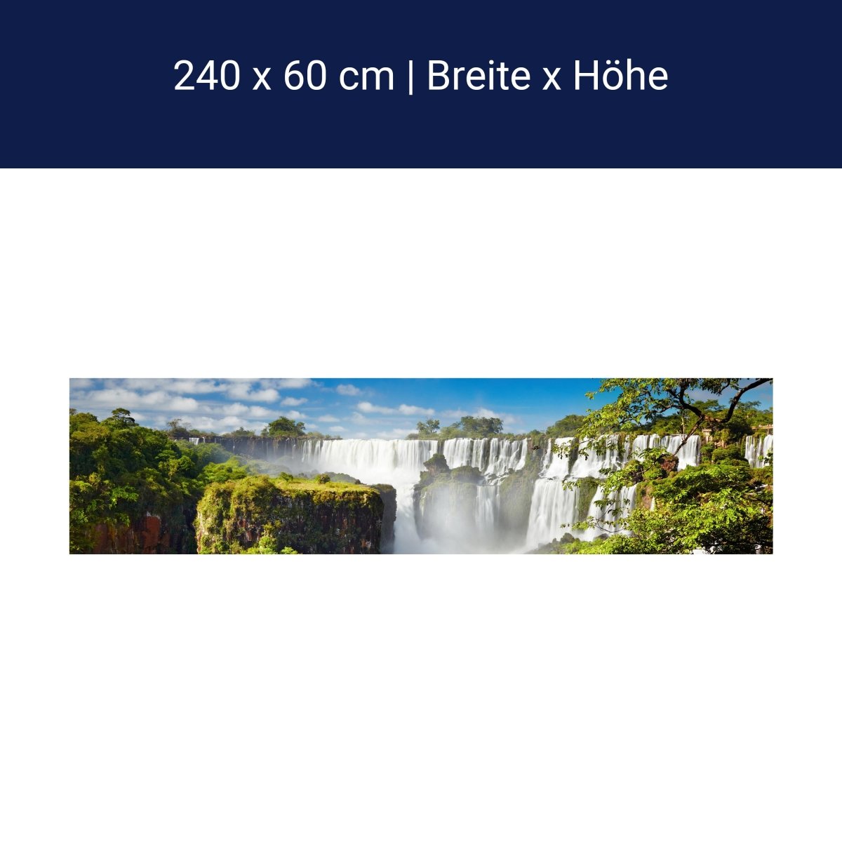 Küchenrückwand Iguazzu Falls Argentinien M0284 Küchenrückwand Iguazzu Falls Argentinien M0284