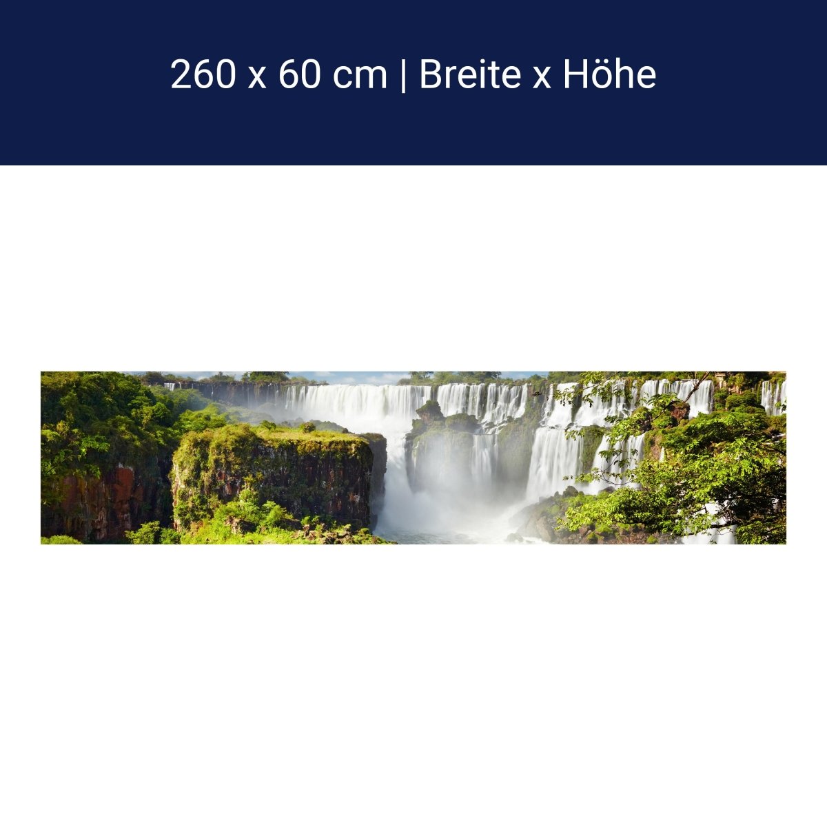 Küchenrückwand Iguazzu Falls Argentinien M0284 Küchenrückwand Iguazzu Falls Argentinien M0284