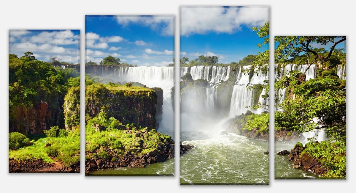Leinwandbild Mehrteiler Iguazzu Falls Argentinien M0284 Leinwandbild Mehrteiler Iguazzu Falls Argentinien M0284