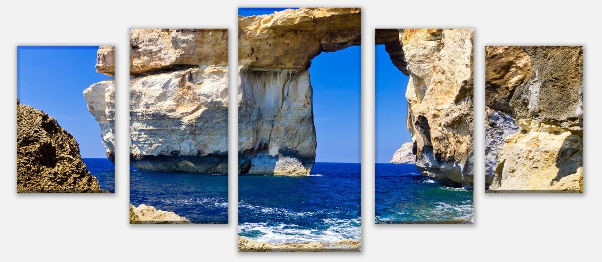 Leinwandbild Mehrteiler Blaues Fenster Gozo M0288 entdecken - Bild 1 Leinwandbild Mehrteiler Blaues Fenster Gozo M0288 entdecken - Bild 1