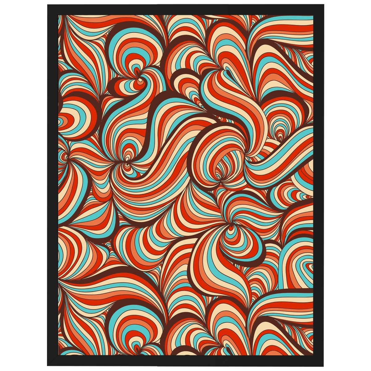 wandmotiv24 Poster, Poster - Retro, Muster, bunt - M0293 - Bild 1 wandmotiv24 Poster, Poster - Retro, Muster, bunt - M0293 - Bild 1