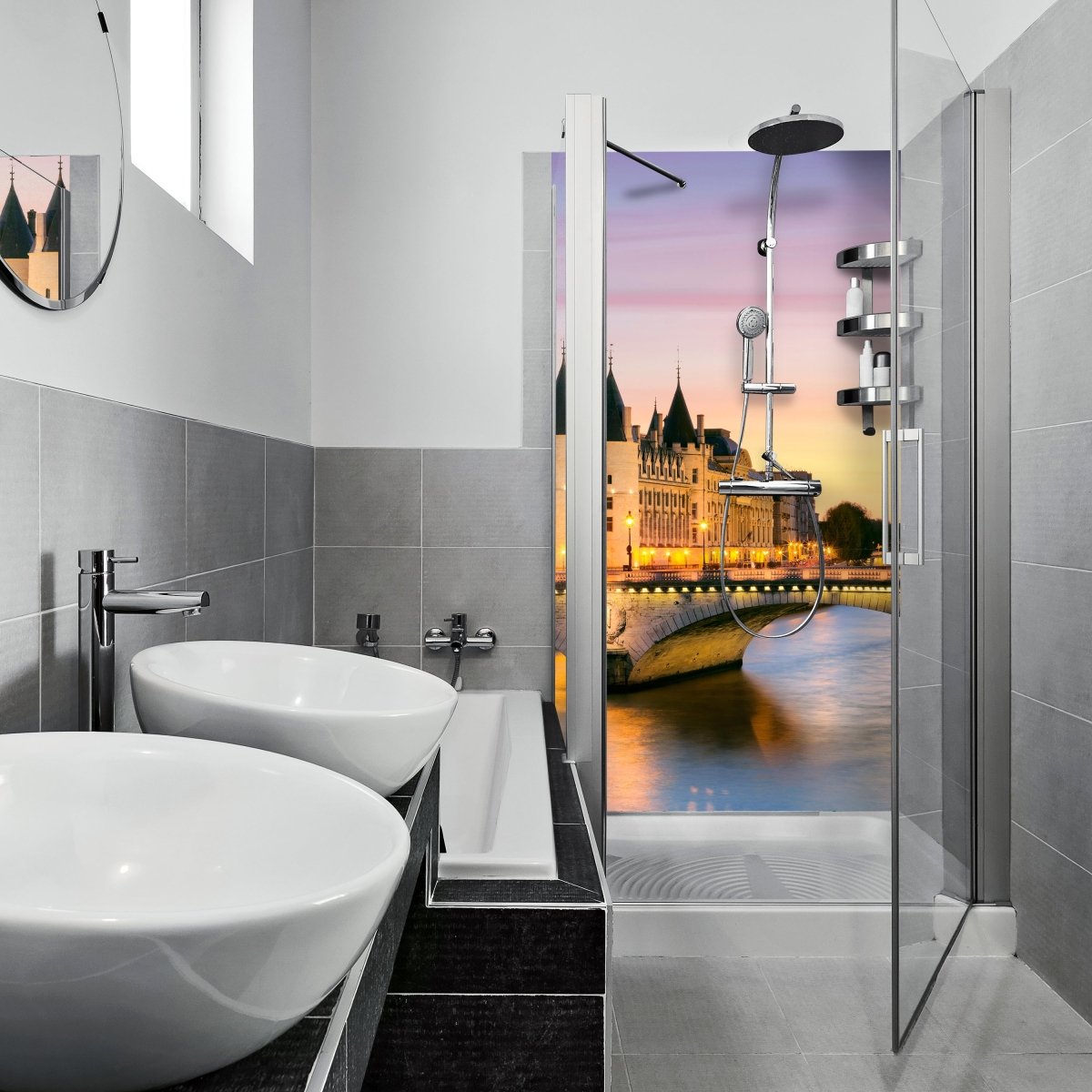 Duschwand Conciergerie Paris M0297 entdecken - Bild 1 Duschwand Conciergerie Paris M0297 entdecken - Bild 1