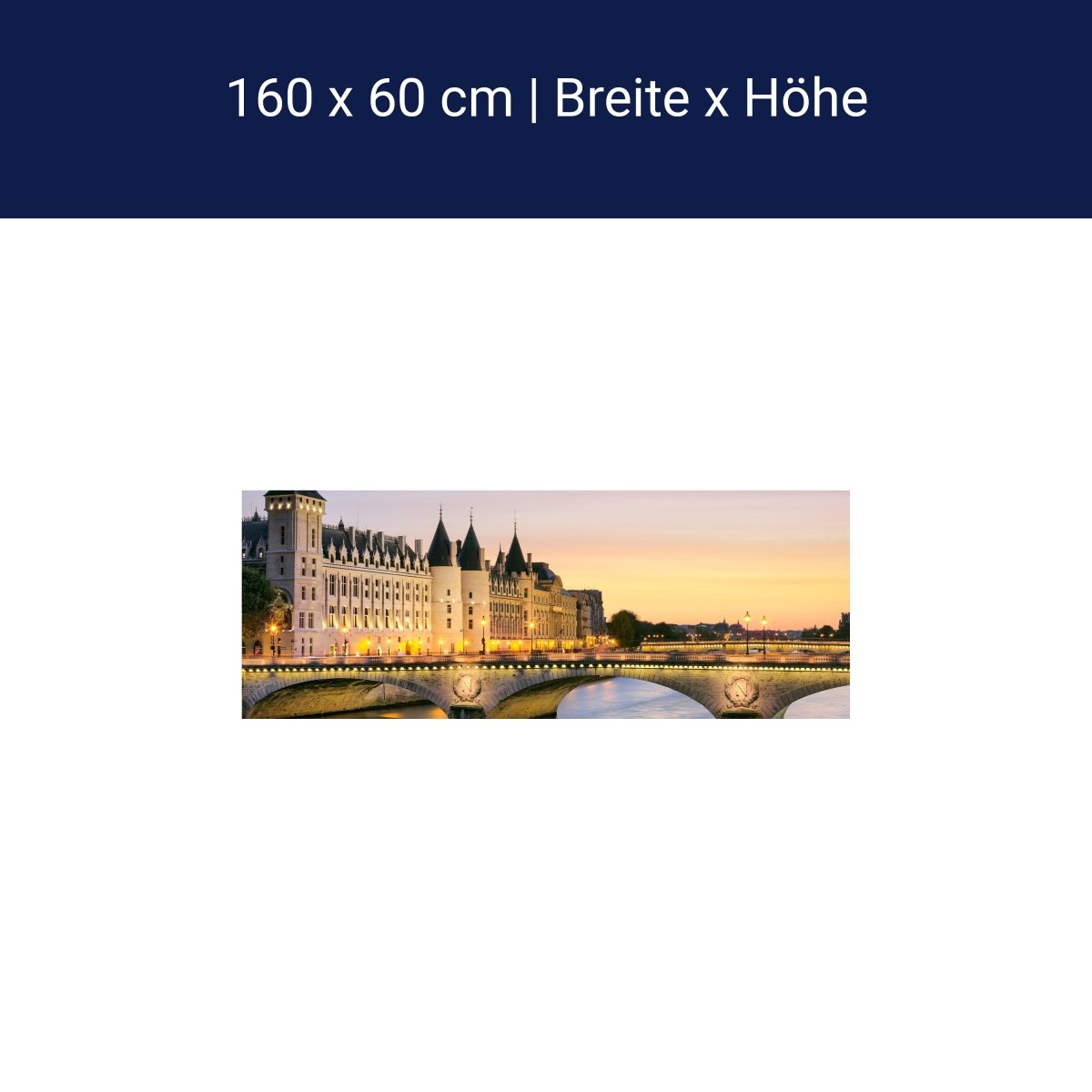 Küchenrückwand Conciergerie Paris M0297 Küchenrückwand Conciergerie Paris M0297