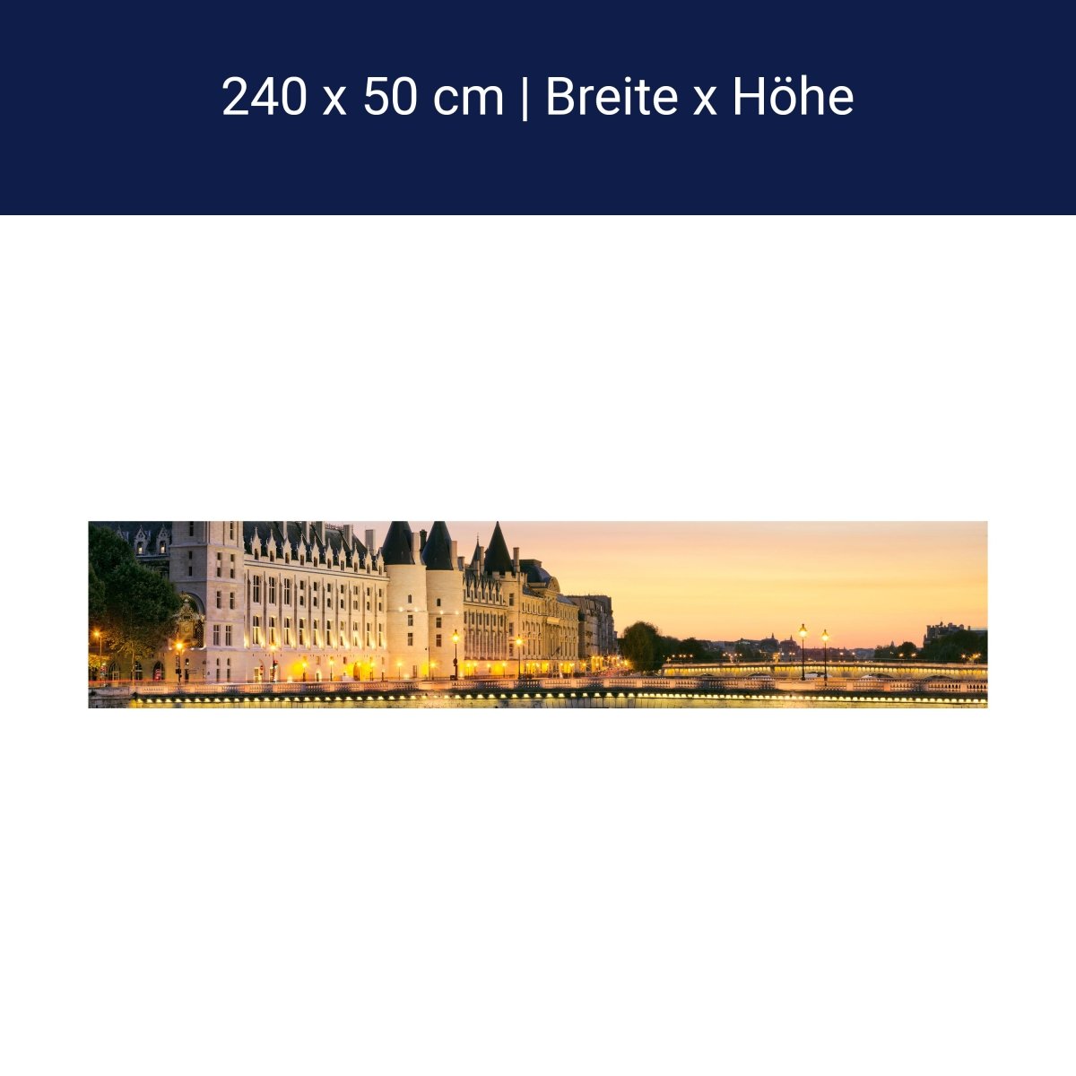 Küchenrückwand Conciergerie Paris M0297 Küchenrückwand Conciergerie Paris M0297