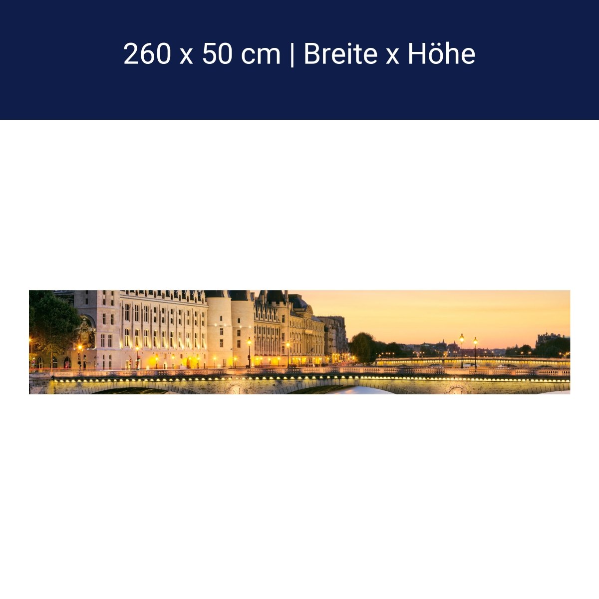 Küchenrückwand Conciergerie Paris M0297 Küchenrückwand Conciergerie Paris M0297