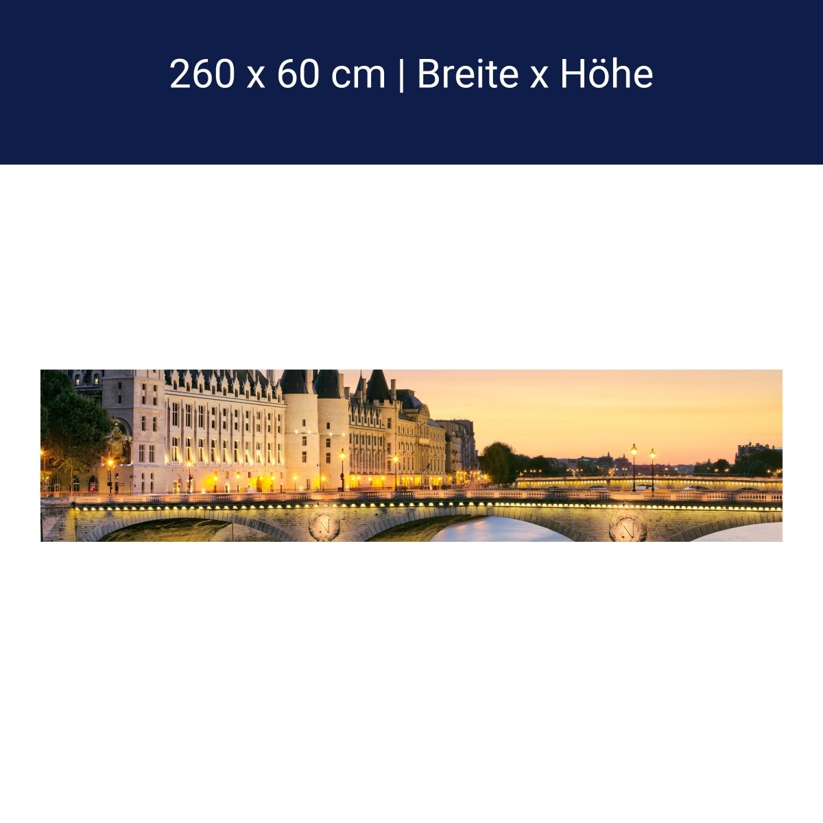 Küchenrückwand Conciergerie Paris M0297 Küchenrückwand Conciergerie Paris M0297