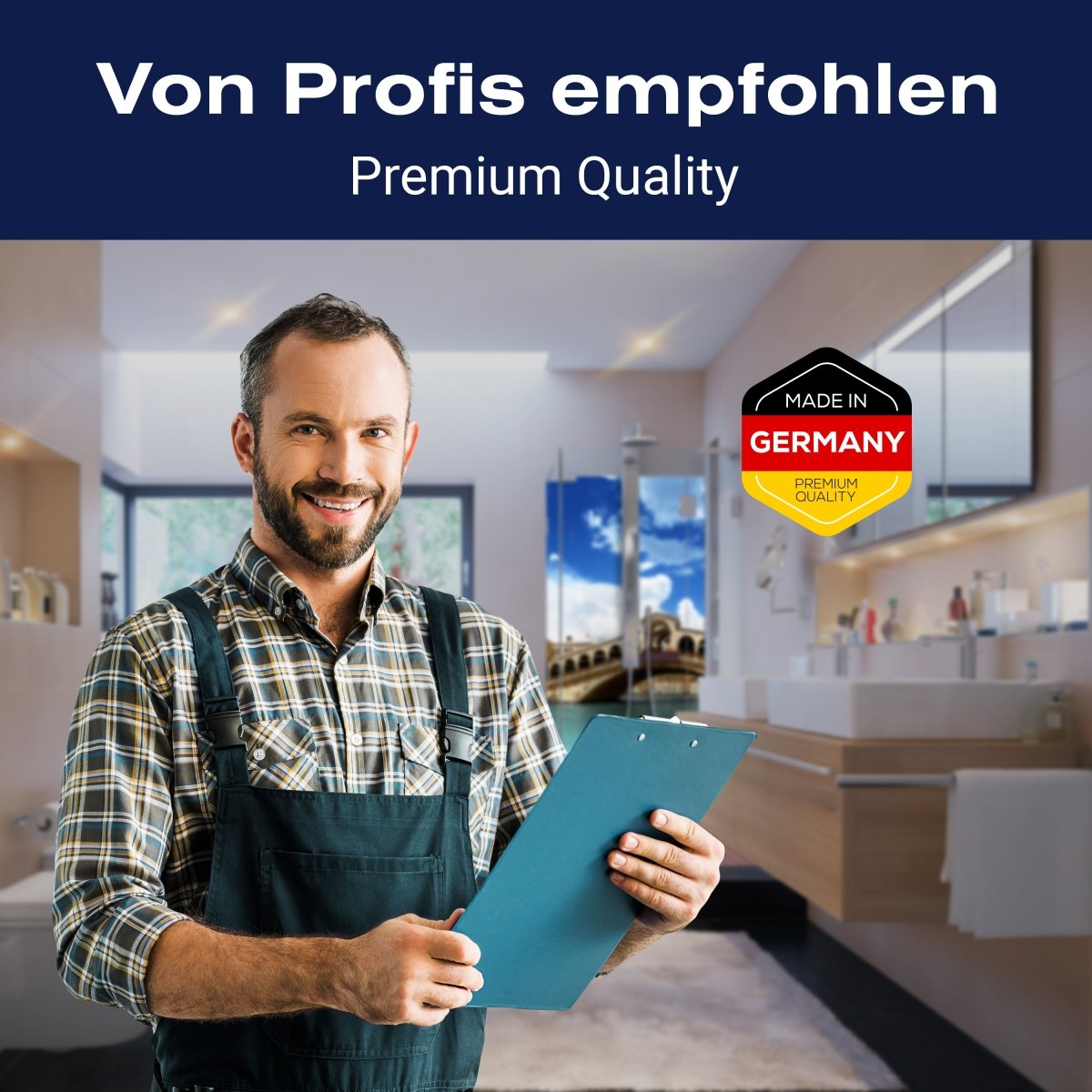 Duschwand Rialtobrücke Venedig M0298 entdecken - Bild 5 Duschwand Rialtobrücke Venedig M0298 entdecken - Bild 5