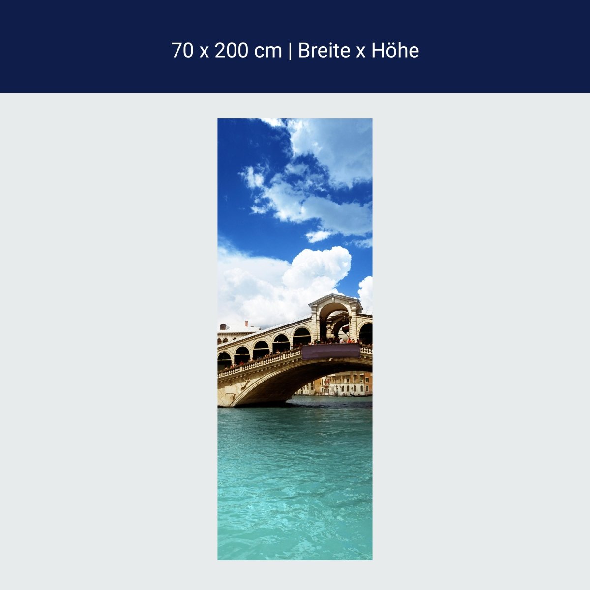 Duschwand Rialtobrücke Venedig M0298 Duschwand Rialtobrücke Venedig M0298