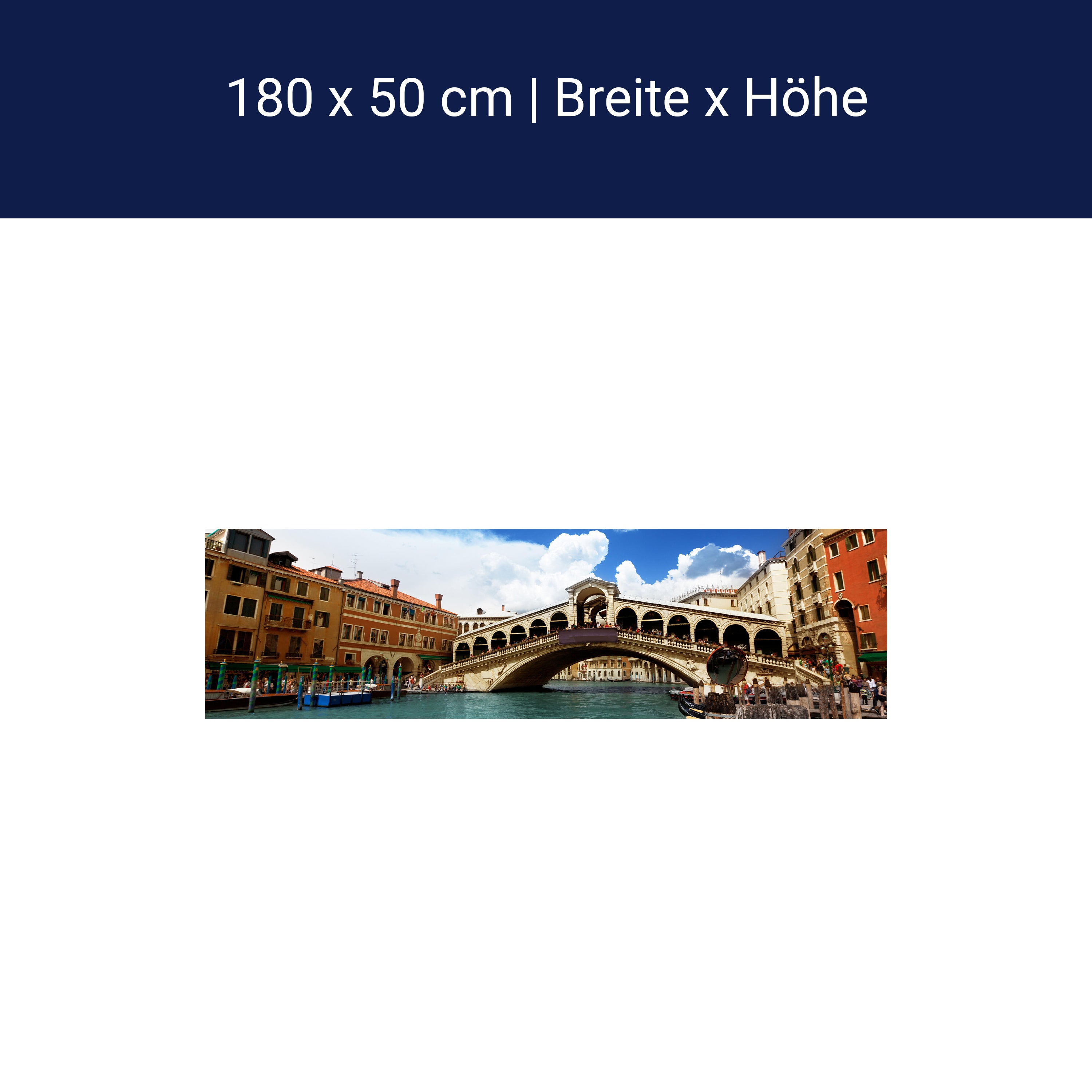 Küchenrückwand Rialtobrücke Venedig M0298 Küchenrückwand Rialtobrücke Venedig M0298