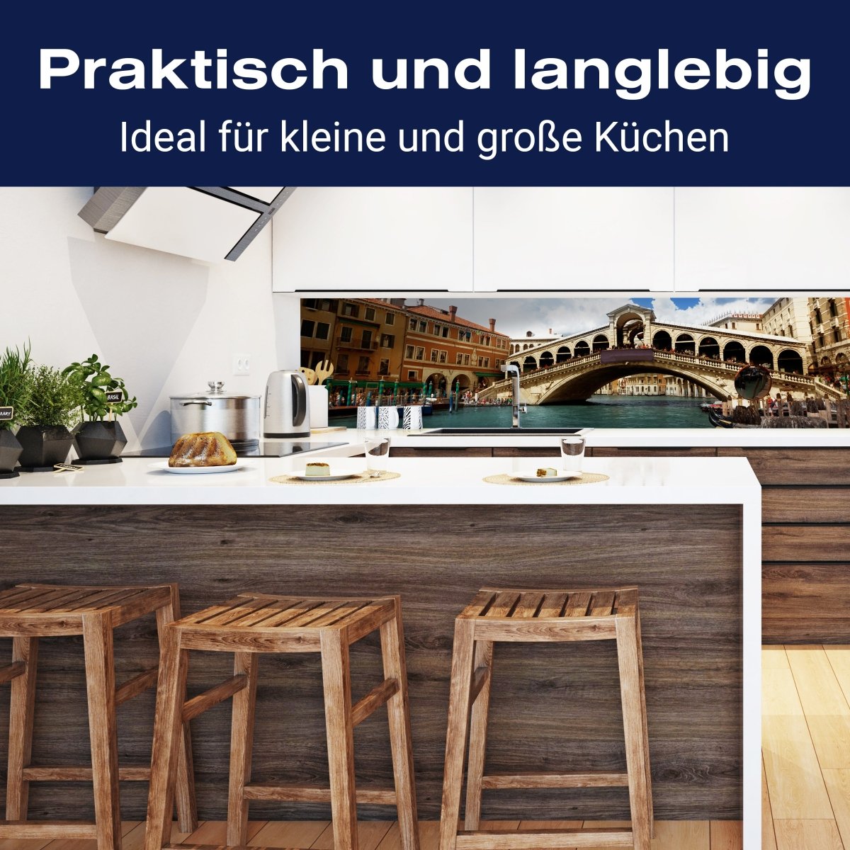 Küchenrückwand Rialtobrücke Venedig M0298 entdecken - Bild 3 Küchenrückwand Rialtobrücke Venedig M0298 entdecken - Bild 3