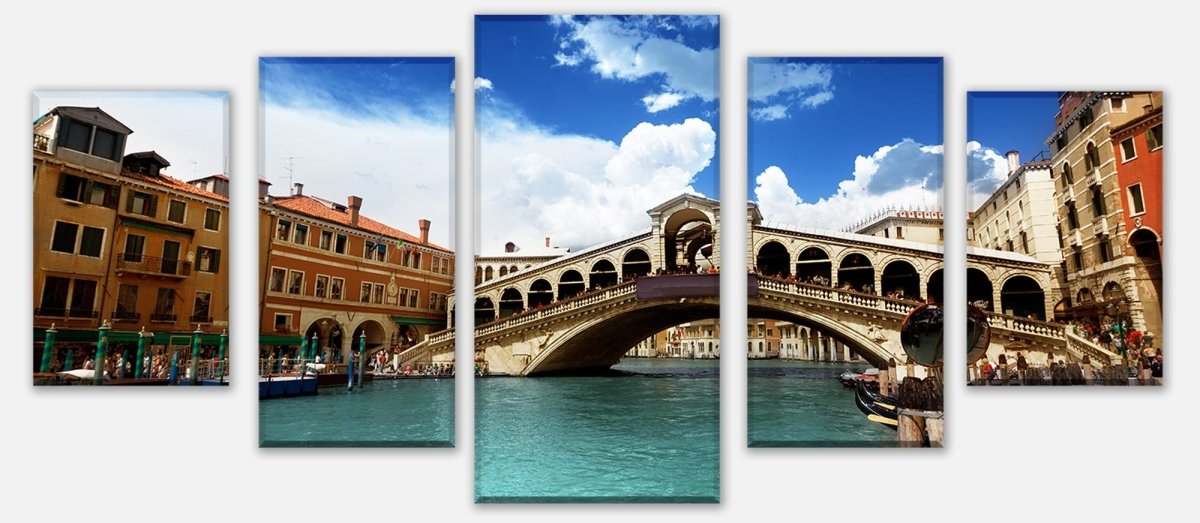 Leinwandbild Mehrteiler Rialtobrücke Venedig M0298 entdecken - Bild 1 Leinwandbild Mehrteiler Rialtobrücke Venedig M0298 entdecken - Bild 1