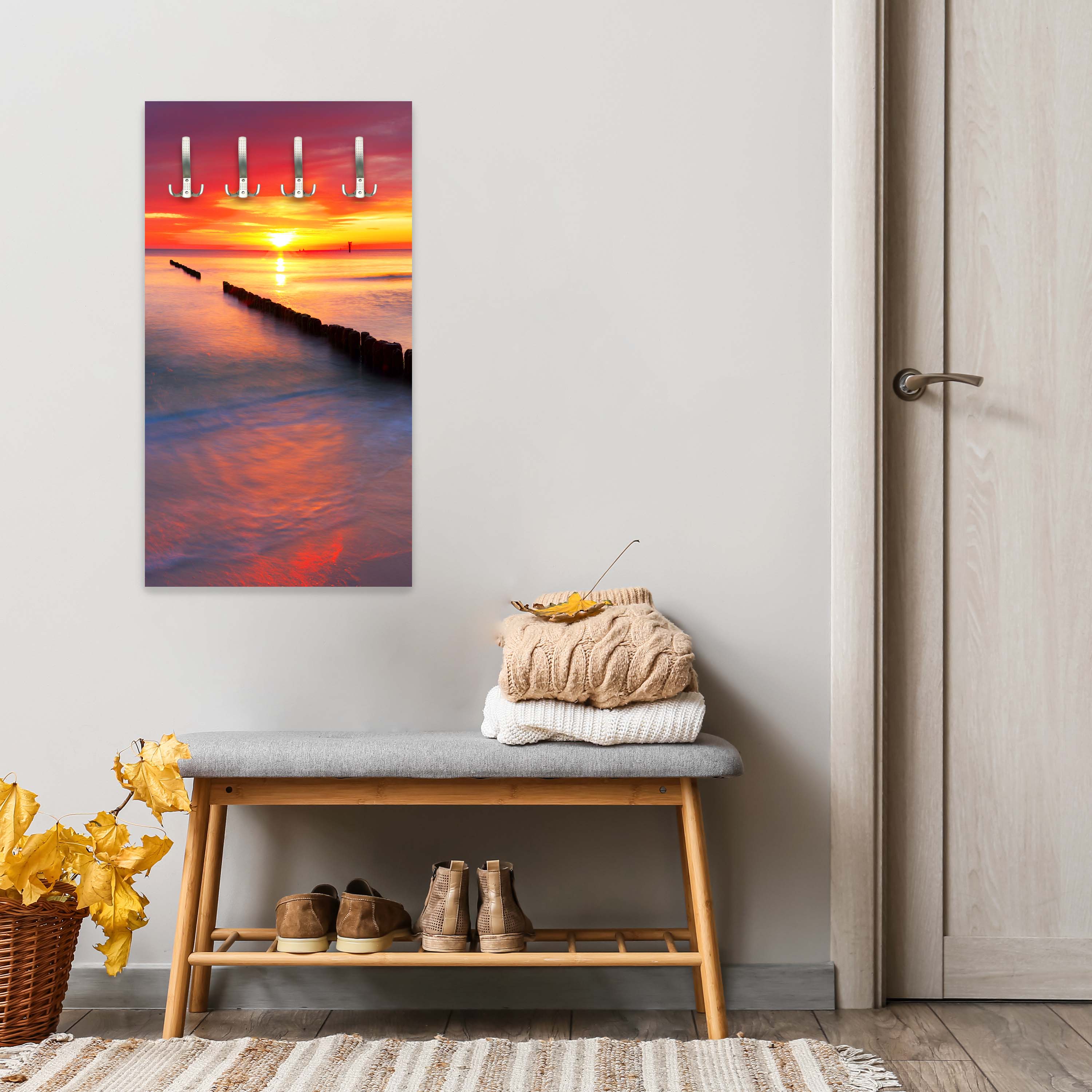 Garderobe Stimmungsvolles Meer M0300 entdecken - Bild 2 Garderobe Stimmungsvolles Meer M0300 entdecken - Bild 2