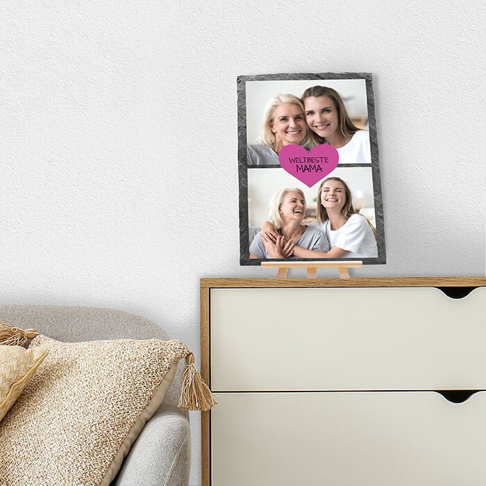 Schiefertafel mit Staffelei weltbeste Mama M0300 - Bild 7 Schiefertafel mit Staffelei weltbeste Mama M0300 - Bild 7