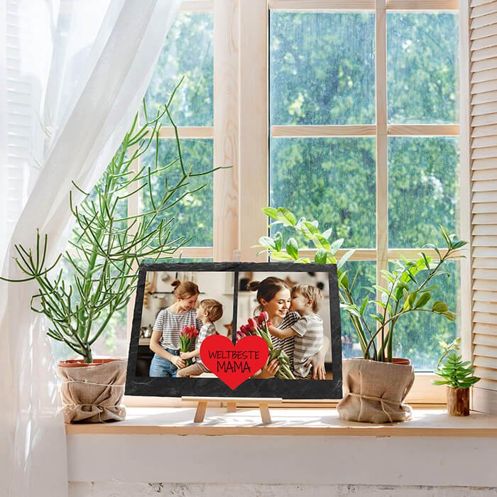 Schiefertafel mit Staffelei weltbeste Mama M0302 - Bild 5 Schiefertafel mit Staffelei weltbeste Mama M0302 - Bild 5