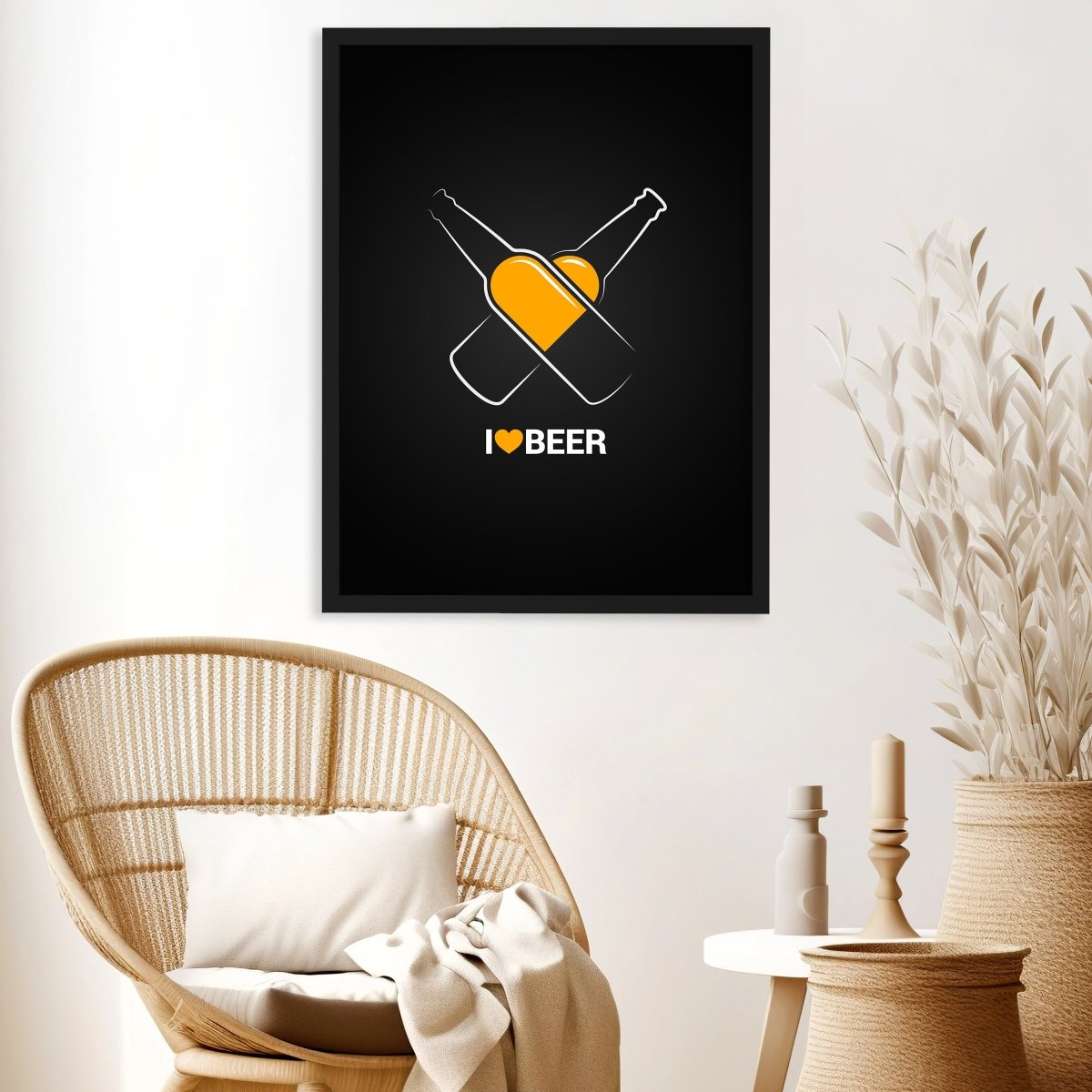 wandmotiv24 Poster, Poster - Spruch, Bier, Herz, Flasche - M0302 - Bild 3 wandmotiv24 Poster, Poster - Spruch, Bier, Herz, Flasche - M0302 - Bild 3