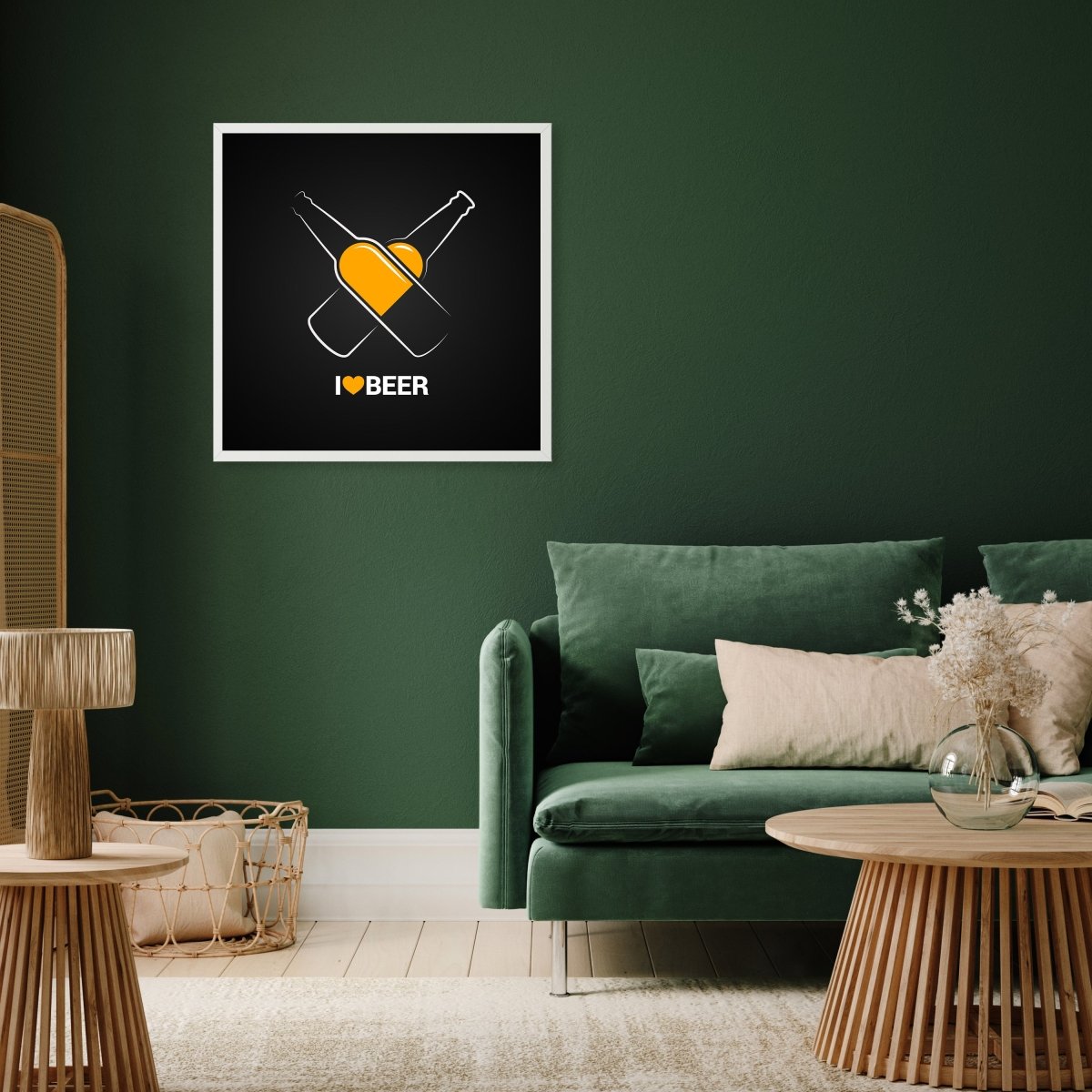 wandmotiv24 Poster, Poster - Spruch, Bier, Herz, Flasche - M0302 - Bild 5 wandmotiv24 Poster, Poster - Spruch, Bier, Herz, Flasche - M0302 - Bild 5